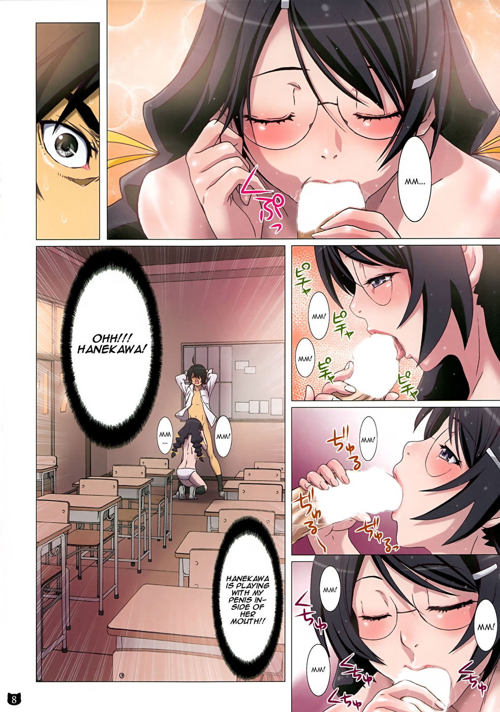 Hentai Manga Comic-Araragi-kun Ha Yokkyuufuman-Read-8